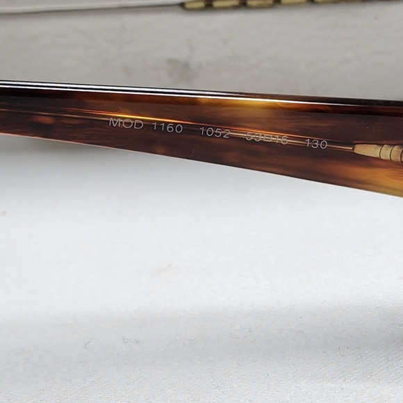 Versace eyeglasses with prescription in them.  Model number MOD1160. - Picture 4 of 6